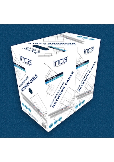 Inca Icat6 305m 305mt 23 Awg 0,57mm Cat6 Kablo