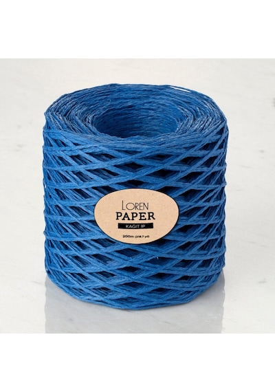Loren Paper Saks Mavi Kağıt İpi - Rh15