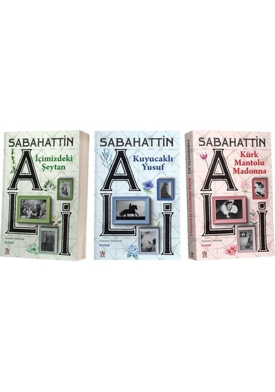 Sabahattin Ali Seti-3 Kitap Takım - Sabahattin Ali - Panama Yayıncılık