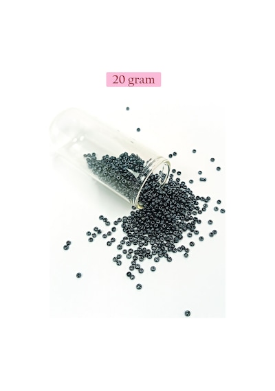 Dökme Cam Kum Boncuk 11/0 2 Mm - 20 Gram - Koyu Yeşil - Bnc019