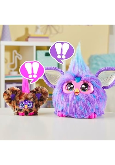 Furby Furblet Sesli Peluş Chee-chee G1697 000 Açık Krem