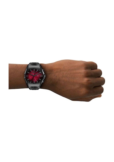 Diesel Dz4696 Quartz Çelik Siyah Kırmızı Kadran 48 Mm Erkek Kol Saati