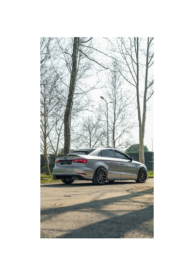 Audi A3 8v Sedan 2016-2020 Yan Marşpiyel Seti Sportif Yan Gövde Eki & Premium Tasarım