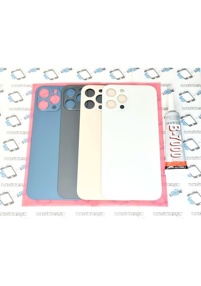 Apple Uyumlu iPhone 12 Pro Max Arka Pil Batarya Kapağı (Cam)
