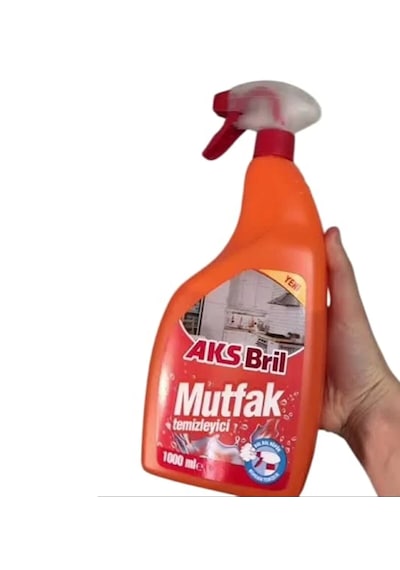 Aks Bril Mutfak Temizleyivi 1000 Ml Tekli