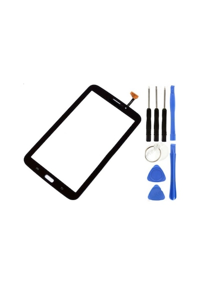 Samsung Galaxy Tab 3 Sm-t212 Uyumlu A Kalite Dokunmatik Siyah + Tamir Seti