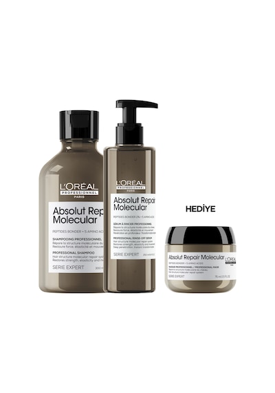 L'Oreal Professionnel Serie Expert Absolut Repair Içten Dışa Güçlendirici Molecular Bakım Seti