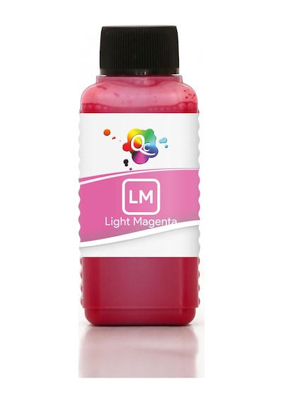 QC Epson Uyumlu Süblimasyon Mürekkep 100ml LM DS Light Magenta Açık Macenta