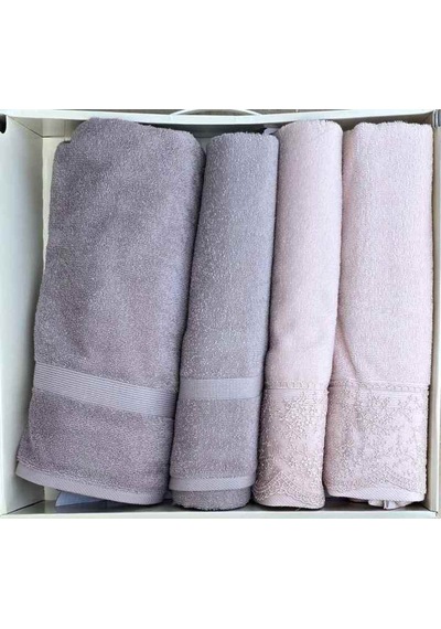 Branch Gri-pudra Best Set Hamam Takımı