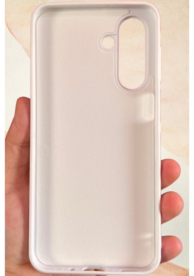 Samsung Galaxy A17 Yıldız Tozu Premium Beyaz Silikon Kılıf