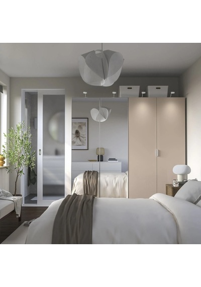 Ikea Çok Renkli Modern Kapaklı Gardırop 200x60x201 Cm