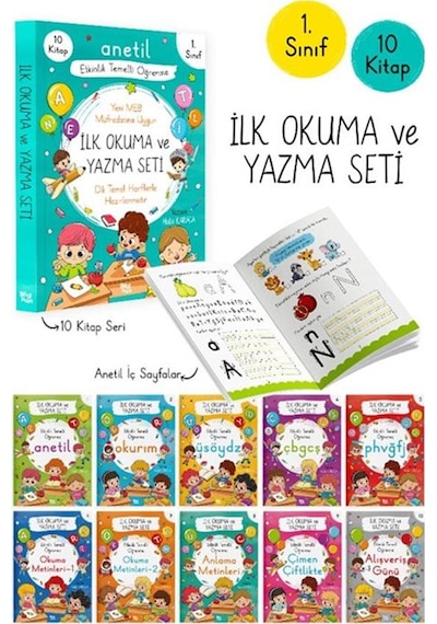 İlk Okuma Ve Yazma Seti / Hale Karaca