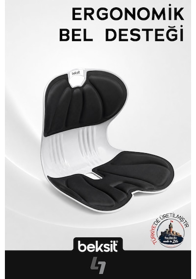 Beksit Softtouch Ergonomik Bel Desteği Süngerli (Beyaz)