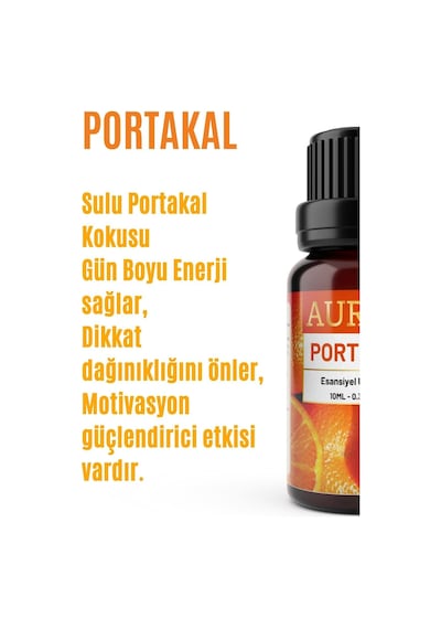 Auran Portakal Esansiyel Uçucu Yağı 10 ML