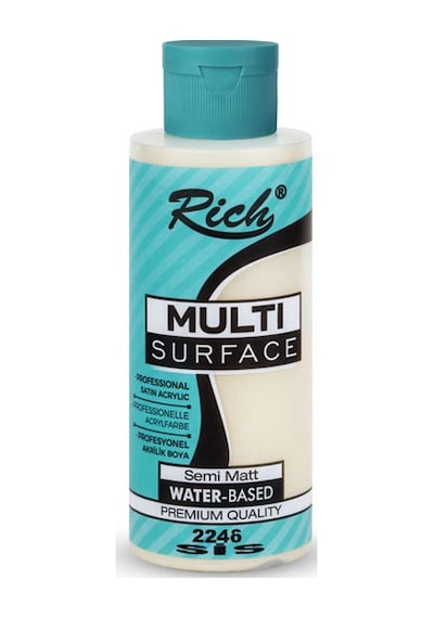 Rich Multi Surface Her Yüzey için Akrilik Boya 120 Cc. - 2246 Sis N11.1945