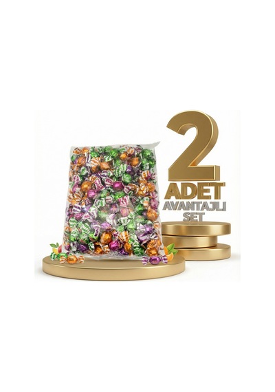 Afia Aybon Topşeker Meyveli Bonbon 2x1 Kg