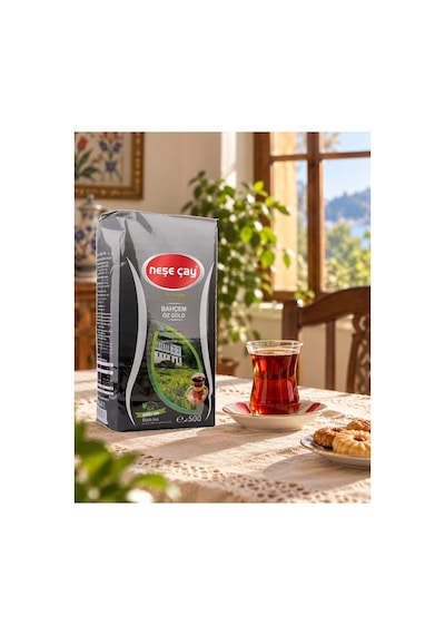 Neşe Çay Bahçem Öz Gold Siyah Dökme Çay 500 G