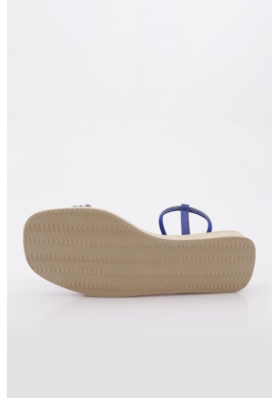 Dgn 536 Kadin Sirali Silver Taşli Sandalet 536-2261-R8855 Saks