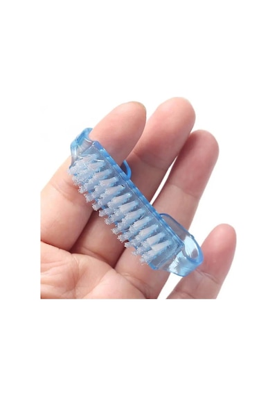 Koodmax Mini Tırnak Temizleme Fırçası Tırnak Toz Temizleme Fırçası Mavi