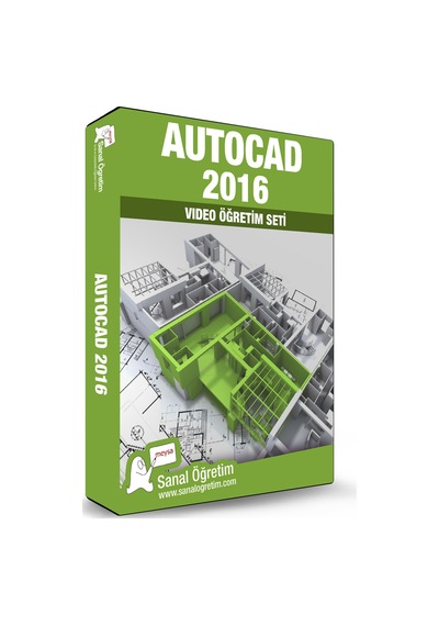 AutoCAD 2016 Video Ders Eğitim Seti