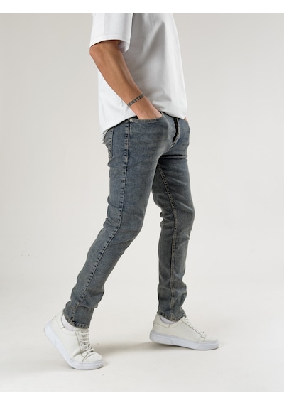 Cocopelli Slim Fit Koyu Mavi Erkek Kot Pantolon Coc2716 Koyu Mavi