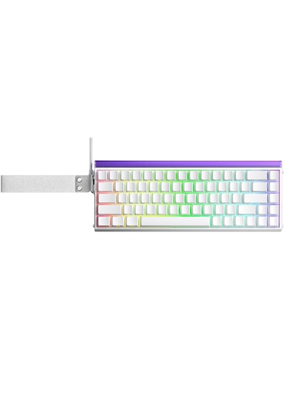 Aula Hero 68 He Manyetik Klavye Rapid Trigger Black King Switch 8000hz Rgb Tkl Hot Swap Oyuncu Klavyesi Beyaz
