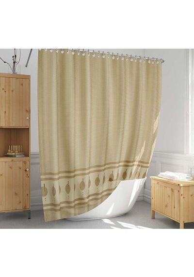 Koçtaş 2'li Kuşak Bej Perde 100 x 200 Cm Bs-5030