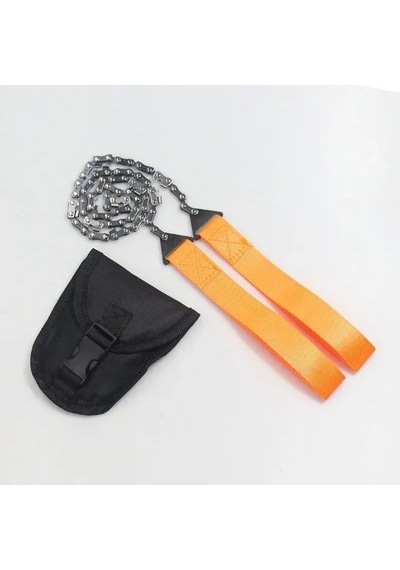 Taşınabilir Zincirli Kamp Testeresi 103 Cm Yüksek Kalite Kamp & Outdoor Kesim Aracı + Taşım