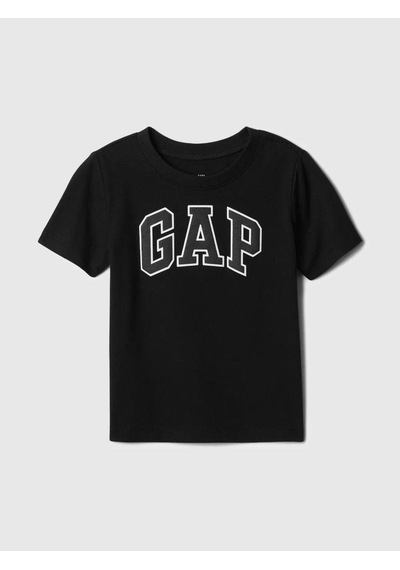 Erkek Bebek Gap Logo T-shirt Siyah-5972 Siyah