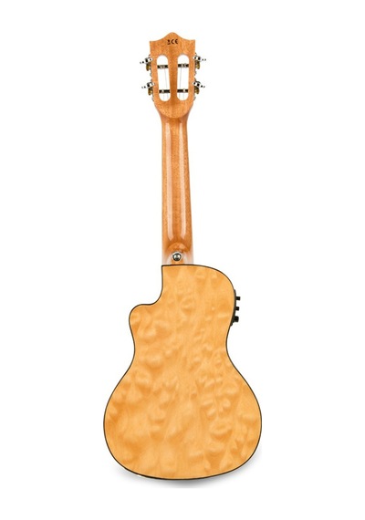 Lanikai Qm-nacec Quilted Maple Concert Elektro Ukulele Naturel Doğal Akçaağaç Görünümü