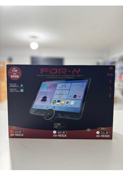 For-x Xa-4521k 10.6'' Diamond Multimedia Ekran Animasyon Işıklı 10.25"