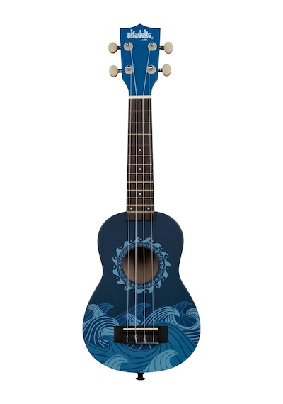 Kala Ukadelic Soprano Ukulele Deep Blue
