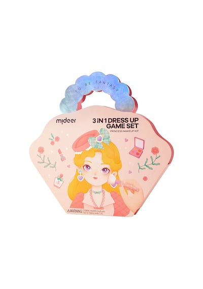 Mideer 3ü 1 Arada Moda Gösterisi Oyunu Seti - Prenses