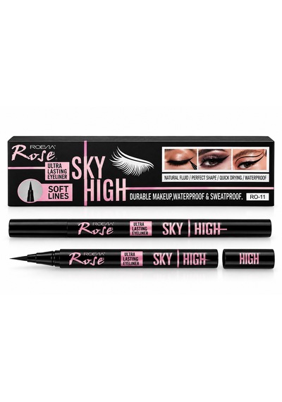 Rosıa Rose Ultra Kalıcı Suya Dayanıklı Likit Eyeliner 0