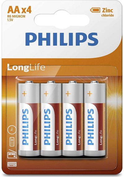 Longlife Çinko Pil Aa X4 R6l4b/10