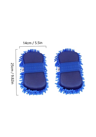 Mikrofiber Oto Araba Yıkama Süngeri, Araç Yıkama Bezi, Oto Süngeri Mikrofiber El Tutmalı Mavi Belirtilmemiş