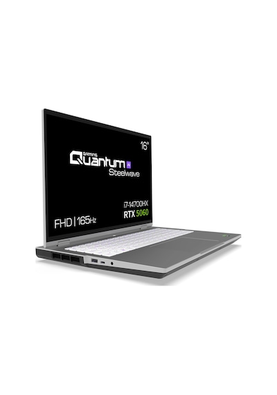 Quantum Gaming Steelwave 16 D i7-14700HX 16 GB 1 TB NVMe SSD 8 GB RTX5060 16" Free Dos Dizüstü Bilgisayar