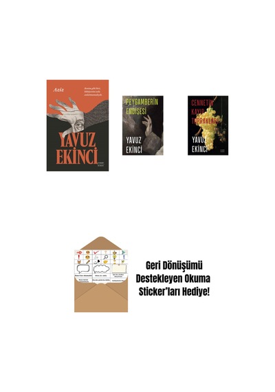 Aziz + Peygamberin Endişesi + Cennetin Kayıp Toprakları + Okuma Sticker'ları