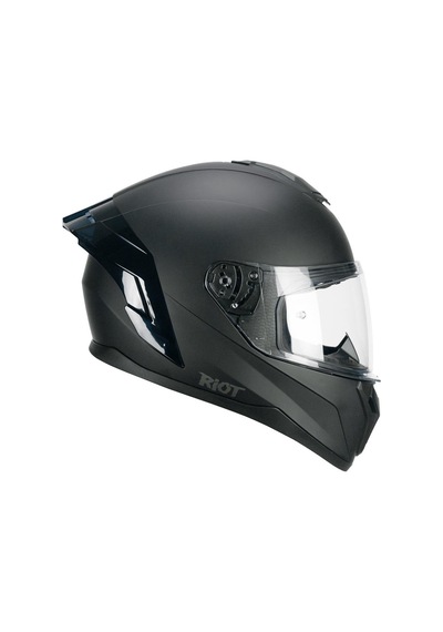 Cgm 330a Rıot Sport Kapalı Spoyler Kask Siyah