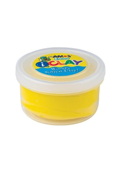 Amos İ Clay Zıplayan Oyun Hamuru Proje Oyun Hamuru 6 Renk 6x30gr Çok  Renkli