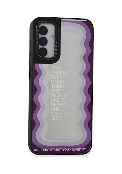 Newface Samsung Galaxy Uyumlu, M14 5g Kılıf Mirror Desenli Kapak - Mirror - 5