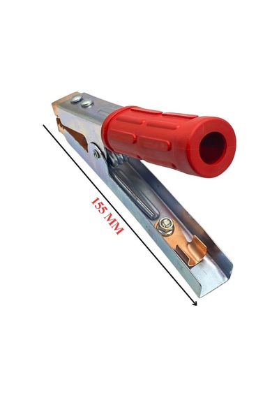 Akü Takviye Maşası Süper Kalite Bakır Uçlu 155 Mm 2 Ad