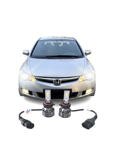 Honda Cıvıc Fd6 2006-2012 Led Kısa Far Ampulü Photon Mono Hb4
