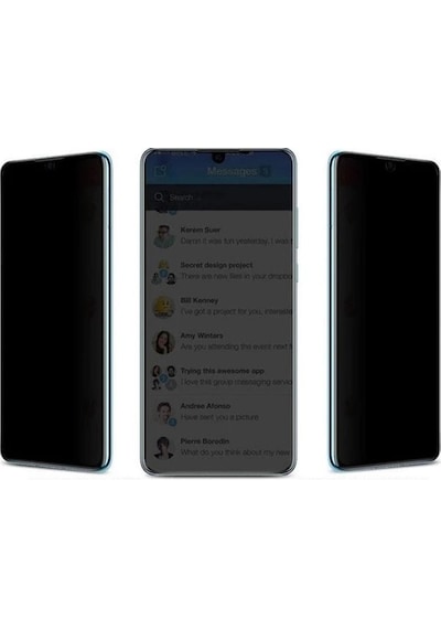 Apple Uyumlu   iPhone 13 Pro Max Hayalet Ekran Koruyucu Tam Kaplayan Gizli