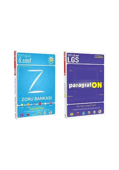 Tonguç 6. Sınıf Zoru Bankası Tüm Dersler Paragrafon
