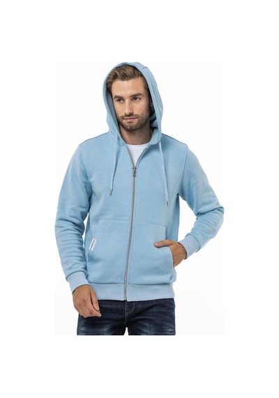 Cipo & Baxx Cl556 Erkek Basic Zip Sweatshirt 001