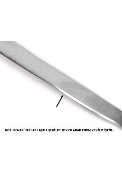 Vw Golf 6 Krom Bagaj Alt Çıtası 2008-2013 Arası P.Çelik