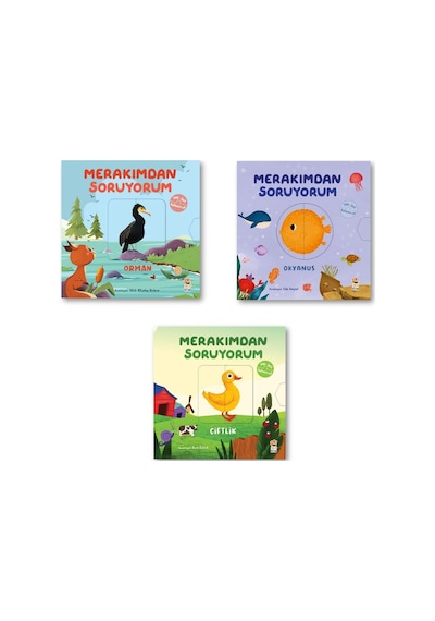 Merakımdan Soruyorum Okyanus-çiftlik-orman 3 Kitap