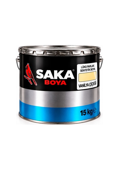 Saka Boya Lüks Parlak Sentetik Boya Vanilya Çiçeği 15 L
