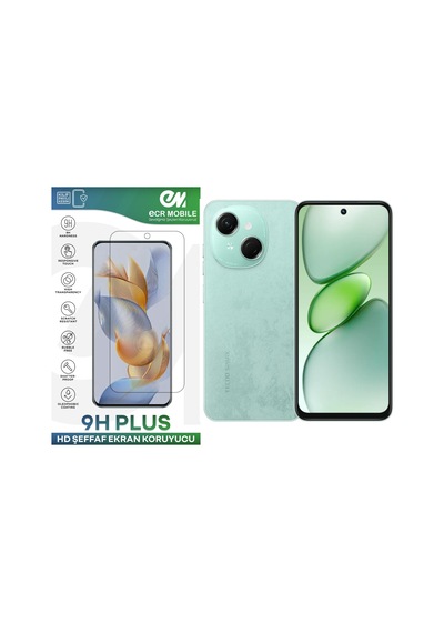 Tecno Spark Go 1 Ekran Koruyucu Esnek Nano Cam Tam Uyumlu Şeffaf
